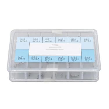 Imagem de Assista STEM Extender Watch Extensão da barra de haste da haste Premium aço inoxidável Relógio Substituto de extensão de extensor para os relojoeiros e trabalhadores de reparo 12