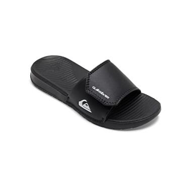 Imagem de Quiksilver Sapatos infantis unissex para praia e piscina, Preto Preto Branco Preto Xkwk, 45