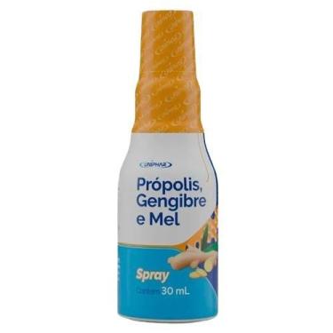 Imagem de Aromatizante Bucal Uniphar Própolis Gengibre e Mel Spray 30ml