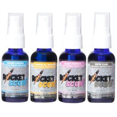 Imagem de Purificadores de ar a óleo Rocket Scent, eliminador de odor e fumaça, 