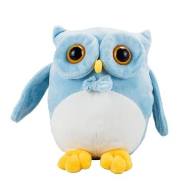 Imagem de Coruja Azul Olhos Grandes 18cm - Pelúcia BBL1553SA-F(AZUL)