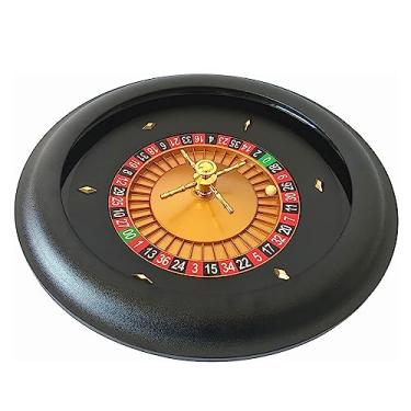 Imagem de Roda de roleta ABS de 25,4 cm, toca-discos, jogos de mesa de lazer, roleta de liga de zinco, ótima para jogos de cassino noturnos, jogos de cassino