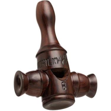 Imagem de Apito pio 8 madeira exótica de reuso serie especial observação aves si