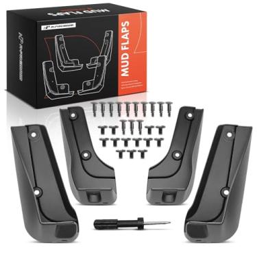 Imagem de A-Premium Conjunto de 4 peças de abas de lama protetores contra respingos, para-lamas com kits de hardware acessório compatível com Kia EV6 2022 2023 2024, dianteiro e traseiro, lado do motorista e do