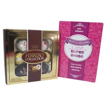 Imagem de Kit de presente para amiga Ferrero Rocher Collection Amizade, Kit1