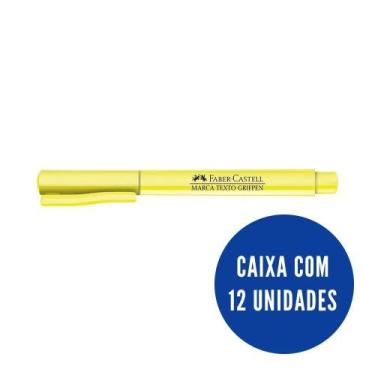 Imagem de CX Marca texto amarelo c/12 Faber-Castell