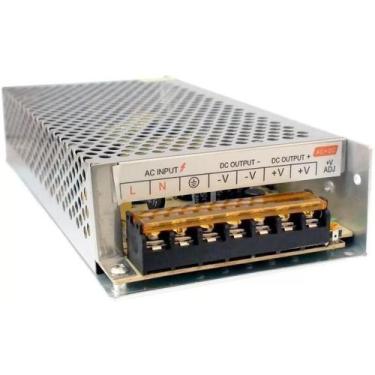 Imagem de Fonte Chaveada Colmeia 12 Volts 10 Amperes Bivolt Automático Som Camer