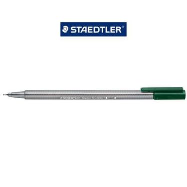 Imagem de Caneta Ponta Fina Fineliner Triplus STAEDTLER 0.3mm, Verde Terra-5