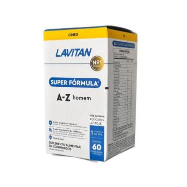 Imagem de Lavitan 5G Multivitamínico Homem 60 Comprimidos - CIMED