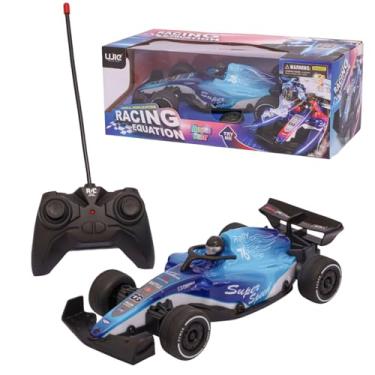 Imagem de Carrinho De Controle Remoto Com Luz Carro Infantil Formula Z - Azul