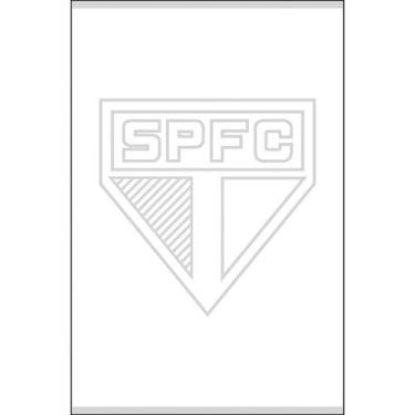 Imagem de Toalha Social Buettner Jacquard Veludo Futebol Sao Paulo 33cmx50cm Bra