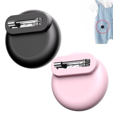 Imagem de Suporte para AirTag para crianças com pino invisível, antiperda, capa leve para rastreador GPS para etiquetas de ar - pacote com 2 com capa à prova d'água para crianças, bebês, idosos, bagagem