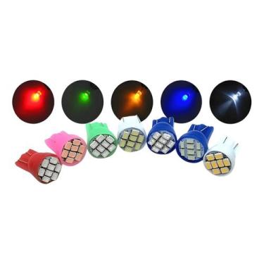 Imagem de 4 Lâmpada Led Painel Branco Pajero Sport Tr4 - Lumi, Vermelho