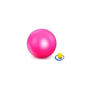 Imagem de Bola de Pilates Tecnoclass Anti-Burst 65cm cor rosa - Lightbek Officia