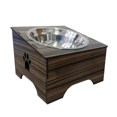 Imagem de Comedouro elevado pet Ergonômico Gatos e Cachorros PERSONALIZADO