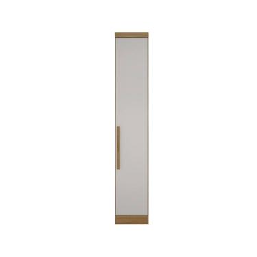 Imagem de Modulado 1 Porta 100% MDF - Rizon-Cumaru off white - Móveis Novo Horizonte