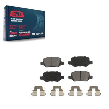 Imagem de Pastilhas de freio a disco de cerâmica traseiras CMX-D1358 substituição para Mercedes-Benz B200 2006-2011