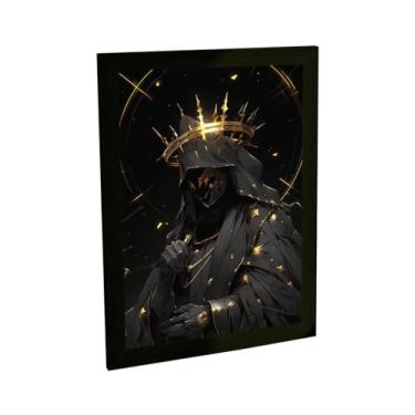 Imagem de Quadro Decorativo Anime Shinigami Ilustração Games Coroa Decoração Poster Quarto Sala