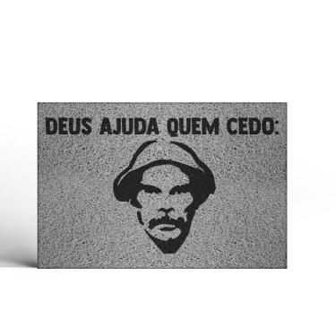 Imagem de Capacho Deus ajuda quem cedo madruga - Império da Impressão