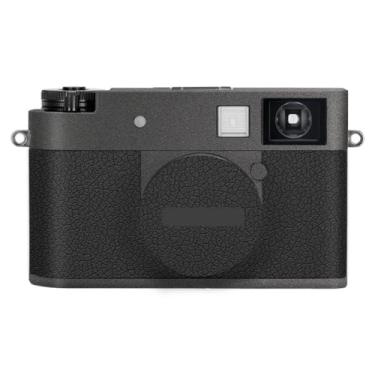 Imagem de Adesivo de corpo de câmera X-Half Kit de película protetora acessórios de pele decalques de vinil para FujiFilm X-Half XHalf (cinza escuro + couro preto)