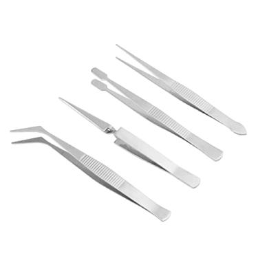 Imagem de RiToEasysports Tweezers de Máquina de Costura Exato 4pcs Com Aço Inoxidável Longo para Acessórios para Máquinas de Costura