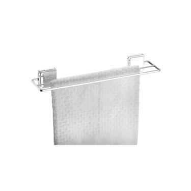 Imagem de Toalheiro duplo fixação por adesivo Norbond porta toalha banho 45 cm Future 184