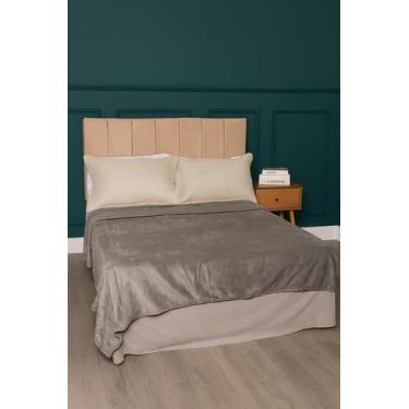 Imagem de Cobertor Lumini Casal Microfibra Manta Toque De Seda Corttex, Fendi