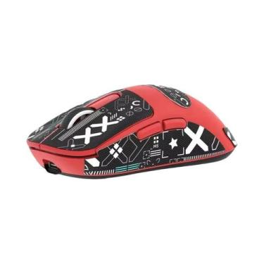 Imagem de Mouse Gamer Sem Fio Ultra Leve 49g 26000dpi 650IPS Attack Shark X3 Par