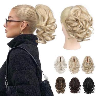 Imagem de Extensão de rabo de cavalo REECHO Classic Loose Curly Wavy de 9 polega