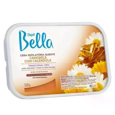 Imagem de Camomila Cera Depilatória Quente Depil Bella 500g