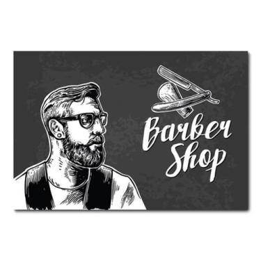 Imagem de Placa Decorativa - Barber Shop - Barbearia - 0691plmk - Allodi