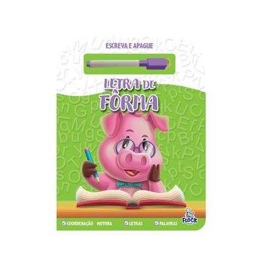 Imagem de Escreva e apague: letra de fôrma - Flock Editora