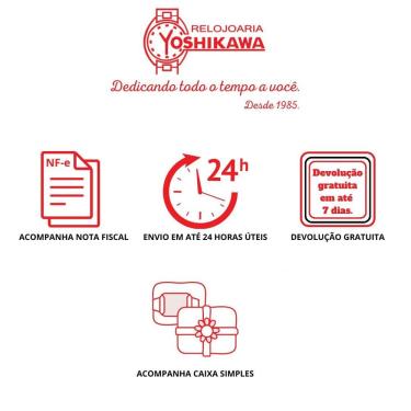 Imagem de Relógio Atlantis Digital Esportivo Negativo Resistente 5atm