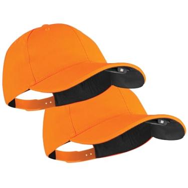 Imagem de Boné de LED POWERCAP – Boné de beisebol recarregável por USB com farol embutido brilhante – Boné de LED impermeável para homens, pai, marido – Tamanho único