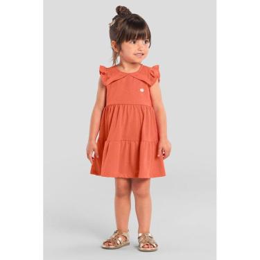 Imagem de Vestido infantil menina com babados Mundi