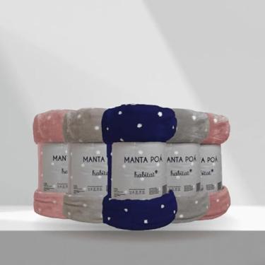 Imagem de Manta Poá Casal Habitat Antialérgica Macio 2,00m x 2,20m