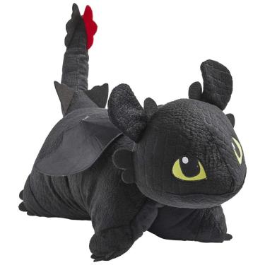Imagem de Pelúcia Toothless Pillow Pets How to Train Your Dragon NBCUniversal