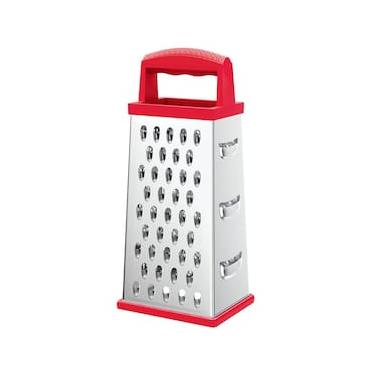 Imagem de Ralador 4 Faces 9 Inox Euro Home - Vermelho