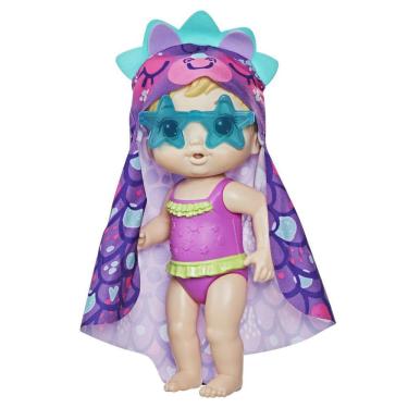 Imagem de Baby Alive Bebê Dia de Sol Loira 25cm com Acessórios para Brincar na Água F2568 - Hasbro