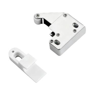 Imagem de Generic Trava de porta de armário de barco, trava de liberação, de toque para abrir, para portas de armário, móveis, a