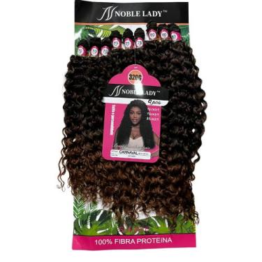 Imagem de Cabelo Cacheado Noble Lady Fibra Proteína Entrelace - bbless, 1bbug