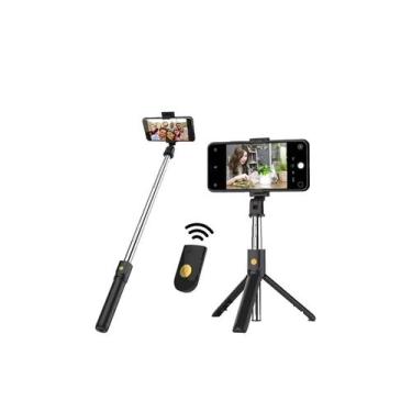 Imagem de Tripé Bluetooth Selfie Stick 3 em 1 para smartphone - Lightbek Officia