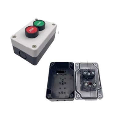 Imagem de 1 Símbolo indicando Start Stop Self Recovery Button Box Switch Emergency Stop Industrial Handheld Control Box (Start Stop)