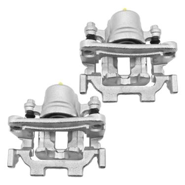 Imagem de Pinça de freio traseira com suporte compatível com Nissan 370Z 2010-2021, Murano 2009-2022, Pathfinder 2013-2020, Quest 2011-2017, G25 G37 JX35 M35 M35h M37 M45 M56 Q400 , 19-B6 036, 19-B6037