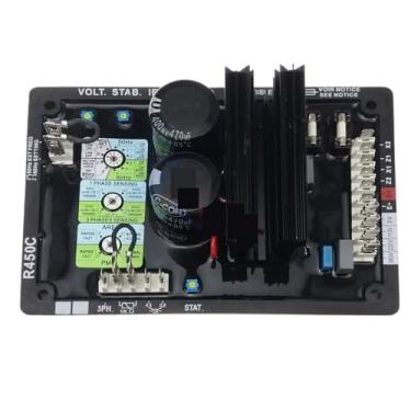 Imagem de 1 placa reguladora automática de tensão R450C AVR para peças de alternador estabilizador, equipamento gerador
