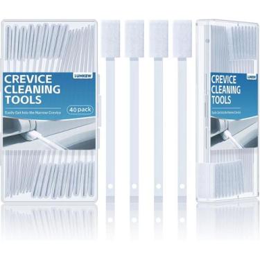 Imagem de Conjunto de escovas de limpeza Lumkew Disposable Crevice 40 unidades