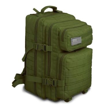 Imagem de Mochila Tática Militar Grande Forte Impermeável 50 Litros - BFFASTT, V