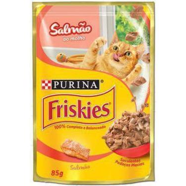 Imagem de Sache friskies salmao ao molho 85g, Salmão ao Molho, 85g