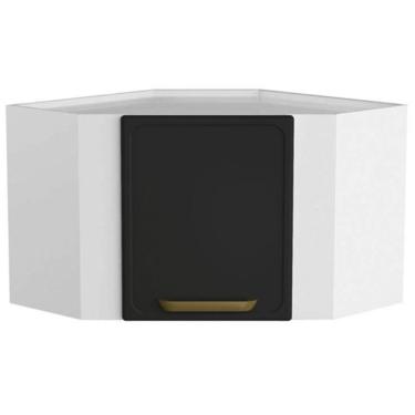 Imagem de Armário Aéreo P- Cozinha Bella Canto C- 1 Porta Grafite - Bertolini