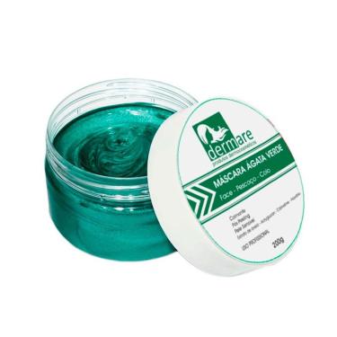 Imagem de Máscara Facial Ágata Verde Calmante 200g - Dermare